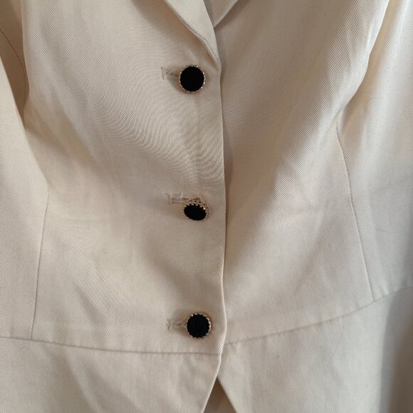 Reformation Oakley Vest, color sugar Size 8 1324 - Picture 7 of 10